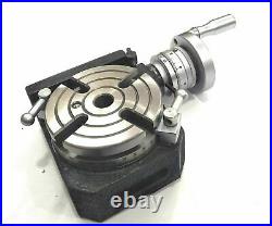 HV4 (110 MM) Horizontal Vertical 4 SLOT Rotary Table Milling Machine Tools