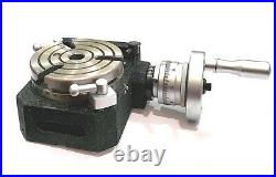 HV4 (110 MM) Horizontal Vertical Rotary Table For Milling Machine Tools USA