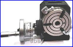 HV4 (110 mm) 3 Slots Rotary Table Ship From USA