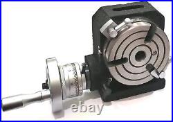 HV4 (110 mm) 3 Slots Rotary Table Ship From USA