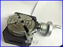 HV4 (110 mm) Horizontal Vertical Rotary table for milling machine
