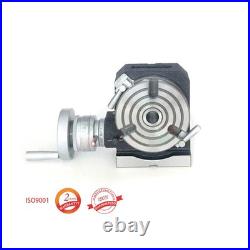 HV5 125mm Rotary Table Vertical/Horizontal Indexing for Milling Machine