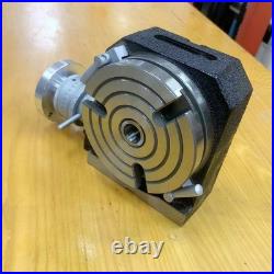 HV5 125mm Rotary Table Vertical/Horizontal Indexing for Milling Machine