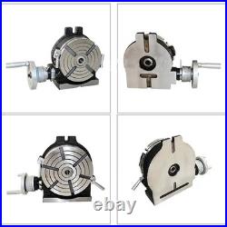 HV5 125mm Rotary Table Vertical/Horizontal Indexing for Milling Machine