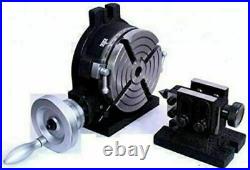 HV6-4 Slots Rotary Table & Tailstock with Operation Manual-Milling Indexing Kit