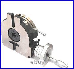 HV6- 6 (50 mm) Rotary Table 3 Slots Horizontal Vertical for Milling Machine