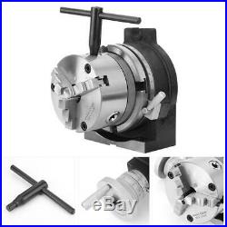 HV6 Rotary Table 6/ 150mm Horizontal Vertical + 3 jaw self centering chuck