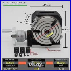 HV-10 Vertical and Horizontal Rotary Working Table10 Inch 250mm Dia Mill Drill