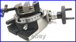 HV 4 (100 mm) Regular Milling Indexing Horizontal Vertical Rotary Table with HV 4 (100 mm) Regular Milling Indexing Horizontal Vertical Rotary Table with