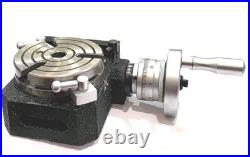 HV 4 Inch II 110 mm MT2 Center Bore Rotary Milling Tables-USA FULFILLED