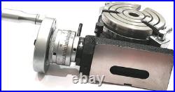 HV 4 Inch II 110 mm MT2 Center Bore Rotary Milling Tables-USA FULFILLED