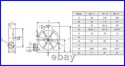 HV-4 TSL100 Vertical & Horizontal Rotary Table for Milling Machine