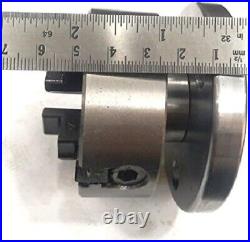 HV Rotary Table 4/ 100 mm With 70 mm 4 Jaw Chuck & Backplate (USA FULFILLED)