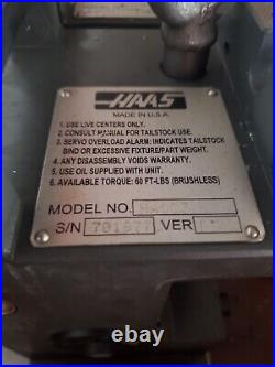 Haas Ha5c3 3 Head Rotaries And Tailstocks In Excellent Condition S/n 701877