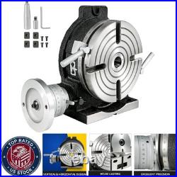 High-Precision 360-Degree Rotary Table for Vertical and Horizontal Machining