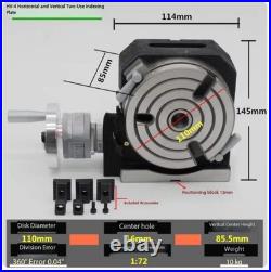 High-Precision Vertical/Horizontal Indexing Table, Indexer, and Rotary Table