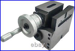Horizontal Vertical 4II 110mm-MT2 Center Bore Rotary Milling Tables-USA FULFILL Horizontal Vertical 4II 110mm-MT2 Center Bore Rotary Milling Tables-USA FULFILL