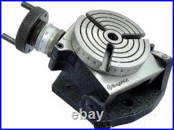 Horizontal Vertical 4 Inch II 100 mm Rotary Milling Tables