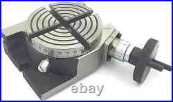 Horizontal Vertical 4 Inch II 100 mm Rotary Milling Tables