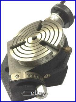 Horizontal Vertical 4 Inch II 100 mm Rotary Milling Tables