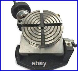 Horizontal Vertical 4 Inch II 100 mm Rotary Milling Tables-USA FULFILLED Horizontal Vertical 4 Inch II 100 mm Rotary Milling Tables-USA FULFILLED