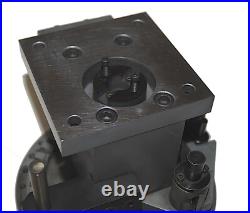 Horizontal Vertical 6-1/2 Rotary Table, Spin Index Whirley Gig Grinding Fixture