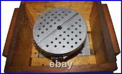 Horizontal Vertical 6-1/2 Rotary Table, Spin Index Whirley Gig Grinding Fixture