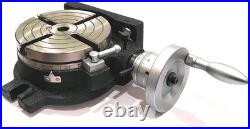 Horizontal Vertical HV6-4 slots Rotary Table 6 (150 mm) for Milling Machine