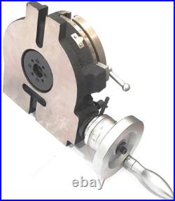 Horizontal Vertical HV6-4 slots Rotary Table 6 (150 mm) for Milling Machine