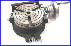 Horizontal Vertical HV6 Rotary Table 150 mm -6 Inches (3 SLOTS) USA FULFILL