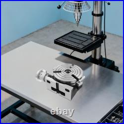 Horizontal Vertical Rotary Table, 3-Slot Rotary Table for Milling Machine