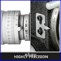 Horizontal Vertical Rotary Table 4/100mm 6/150mm 4-Slot With 3 Dividing Plates Horizontal Vertical Rotary Table 4/100mm 6/150mm 4-Slot With 3 Dividing Plates