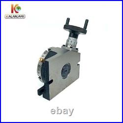 Horizontal Vertical Rotary Table 4 Inches (100MM) 4 Router Slots