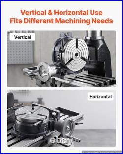 Horizontal Vertical Rotary Table 8 in Precision Milling Rotary Table