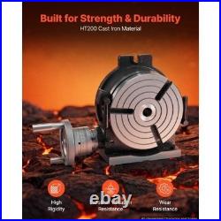 Horizontal Vertical Rotary Table 8 in Precision Milling Rotary Table, with T-Slo