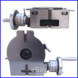 Horizontal Vertical Rotary Table 8 inch Diameter Milling Drilling Vise Machine