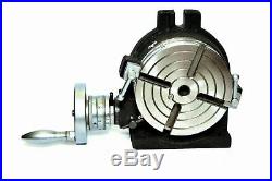 Hv6/150mm Rotary Table Horizontal & Vertical With Double Bolt Tailstock
