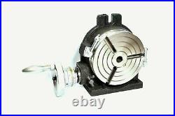 Hv6/150mm Rotary Table Horizontal & Vertical With Double Bolt Tailstock