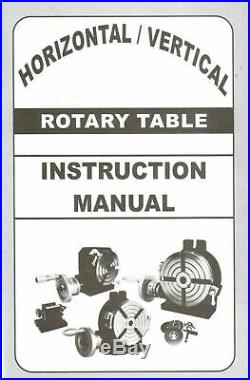 Hv6 Rotary Table (4 Slot)horizontal & Vertical With Double Bolt Tailstock