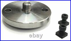 Hv 4 Rotary Table+small Chuck+bp+t-nuts4rotary Table + 65mm 3jaw Chuck Tool