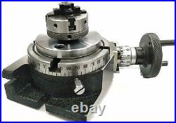 Hv 4rotary Table & T-nunts (with 50 MM 4 Jaw Independent Chuck)