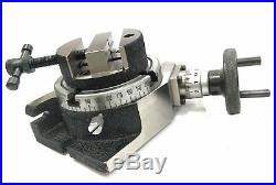 Indexing 4100 MM Rotary Table Horizontal Vertical+ T Nut Bolts+80 MM Round Vice