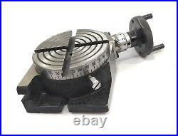 Indexing 4100 MM Rotary Table Horizontal Vertical+ T Nut Bolts+80 MM Round Vice