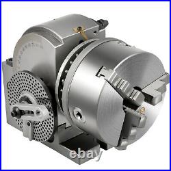 Indexing Dividing Head BS-1 6 3 Jaw Chuck & Tailstock for CNC Milling Machine