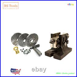 Indexing Plate Set With Double Bolt Tailstock Used With HV4 And HV6 Rotary Table