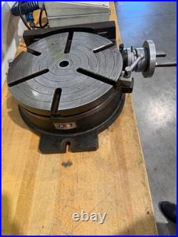 JET 13-1/2 Manual Rotary Table Vertical / Horizontal Mount #7454