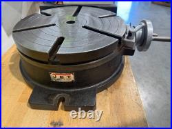 JET 13-1/2 Manual Rotary Table Vertical / Horizontal Mount #7454