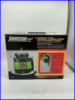 Johnson 40-6544 Electronic Self-Leveling Horizontal/Vertical Rotary Laser Level