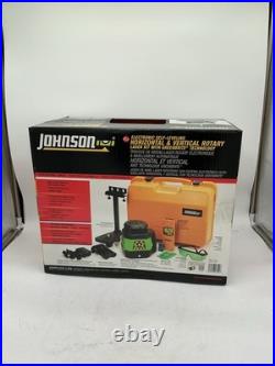 Johnson 40-6544 Electronic Self-Leveling Horizontal/Vertical Rotary Laser Level