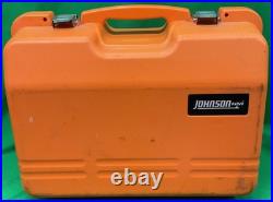Johnson 40-6544 Electronic Self-Leveling Horizontal/Vertical Rotary Laser Level